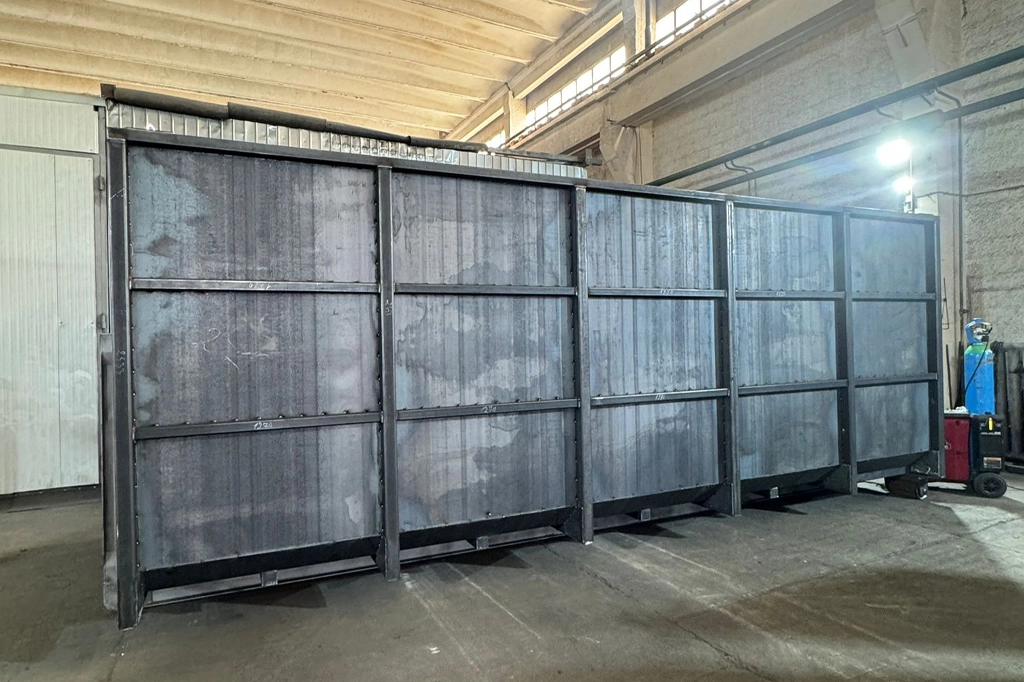 Producem containere tip Abroll pentru statiile de transfer din Niscani si Nisporeni 1